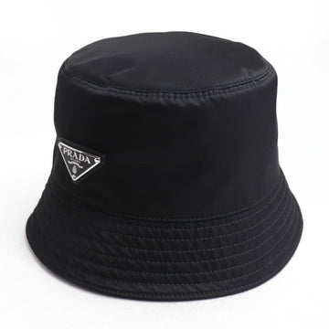 PRADA Re-Nylon Bucket Hat, Black, 1HC137 2DMI F0002, M, Women's