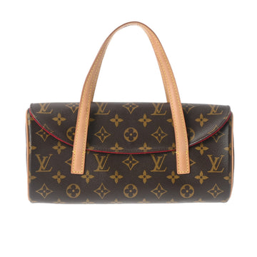 LOUIS VUITTON Monogram Sonatine Brown M51902 Women's Canvas Handbag