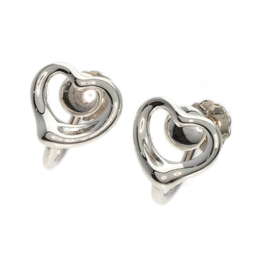 TIFFANY & Co. Heart Earrings Silver Women's