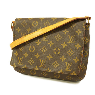 LOUIS VUITTON Shoulder Bag Monogram Musette Tango Short Strap M51257 Brown Ladies