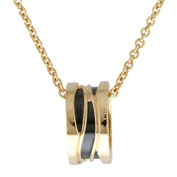 BVLGARI Design Legend B-ZERO.1 B.Zero One Necklace 18K Black Ceramic Unisex