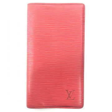 LOUIS VUITTON Planner Cover Agenda Poche Epi R20523