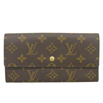 LOUIS VUITTON Monogram Portefeuille Sarah Long Wallet M61734