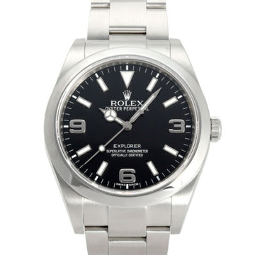 ROLEX Explorer 214270 Black Dial Watch Men's