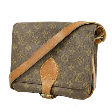 LOUIS VUITTON Shoulder Bag Monogram Cartesier 22 M51253 Brown Ladies