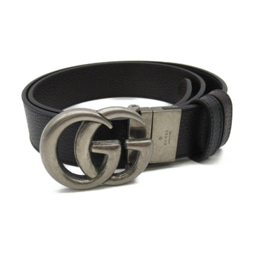 GUCCI GG Marmont reversible belt Black Brown leather 627055CAO2N106290