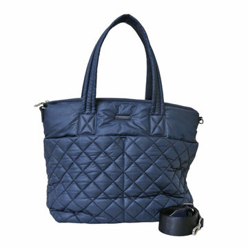 MICHAEL KORS Shoulder Bag Nylon Navy Women's 2way Quilted