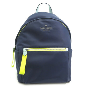 KATE SPADE Backpack for Women, Rucksack/Daypack, Leather, Navy