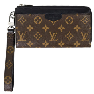 LOUIS VUITTON Zippy Dragonne Long Wallet Monogram Macassar M69407 RFID [IC chip] built-in IT87NI04YQ40