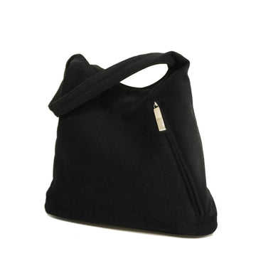 SALVATORE FERRAGAMO shoulder bag suede black ladies