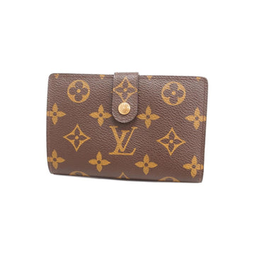 LOUIS VUITTON Wallet Monogram Porte Monnaie Biennois M61663 Brown Women's