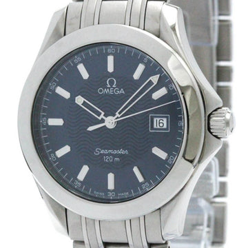 OMEGAPolished  Seamaster 120M Steel Quartz Mens Watch 2511.81 BF551240