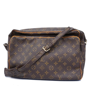 LOUIS VUITTON Shoulder Bag Monogram Nile GM M45242 Brown Ladies