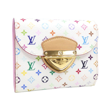 LOUIS VUITTON Tri-fold Wallet Monogram Multicolor Portefeuille Koala Women's M58081 Bron Rich