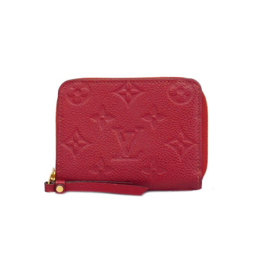 LOUIS VUITTON Wallets & Coin Cases Monogram Empreinte Zippy Purse M60295 Oriane Ladies