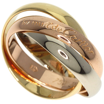 CARTIER Trinity #49 Ring, K18 Yellow Gold/K18WG/K18PG, Women's,