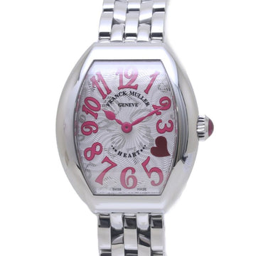 FRANCK MULLER Heart to Tresor 5002SC4HJREDAC Stainless Steel Ladies Watch 39431