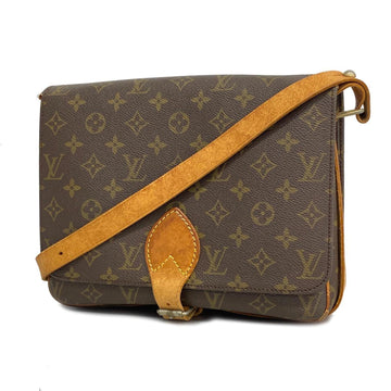 LOUIS VUITTON Shoulder Bag Monogram Cartesier 26 Brown Ladies