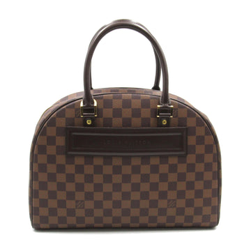 LOUIS VUITTON Nolita Brown Ebene Damier PVC coated canvas N41455