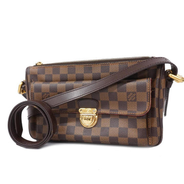 LOUIS VUITTON Shoulder Bag Damier Ravello GM N60006 Ebene Ladies