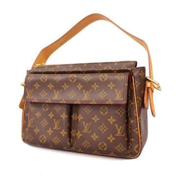 LOUIS VUITTON Shoulder Bag Monogram Vivacite GM M51163 Brown Ladies