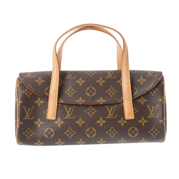 LOUIS VUITTON Monogram Sonatine Brown M51902 Women's Canvas Handbag