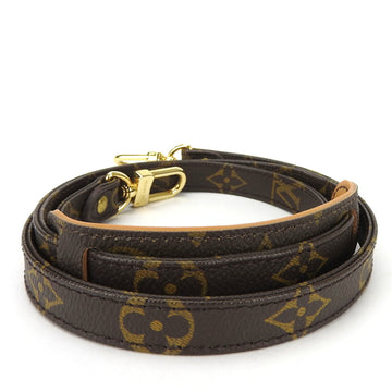 LOUIS VUITTON Shoulder Strap Monogram Canvas Brown Non-Adjustable Women's