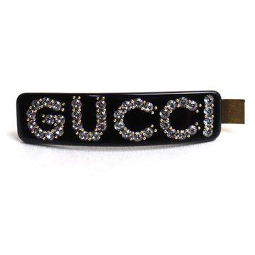 GUCCI Barrette Clip Black A2813616 Women's