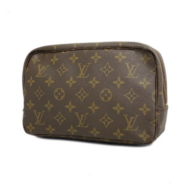 LOUIS VUITTON Pouch Monogram True Toilet 23 M47524 Brown Ladies