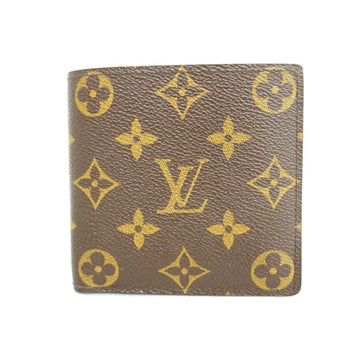 LOUIS VUITTON Wallet Monogram Portefeuille Marco M61675 Brown Men's Women's