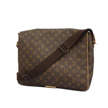 LOUIS VUITTON Shoulder Bag Monogram Abess M45257 Brown Ladies