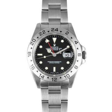 ROLEX 16570 Explorer II T-series [manufactured in 1996] Automatic watch, black dial, men's