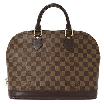 LOUIS VUITTON Damier Women's Handbag Alma N51131 Brown