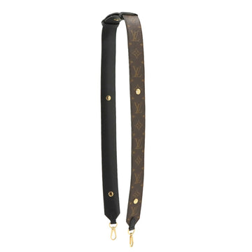 LOUIS VUITTON Monogram Shoulder Strap Brown J02465 Gold Hardware strap