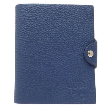 HERMES Ulysse PM Notebook Taurillon Clemence Blue de Malte 180275