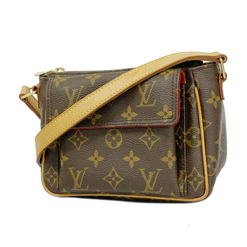 LOUIS VUITTON Shoulder Bag Monogram Vivacite PM M51165 Brown Women's