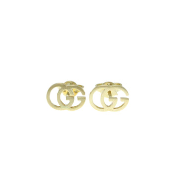 GUCCI GG Running Earrings No Stone Yellow Gold [18K] Stud Earrings Gold