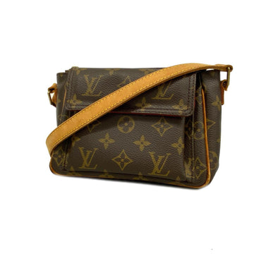 LOUIS VUITTON Shoulder Bag Monogram Vivacite PM M51165 Brown Ladies