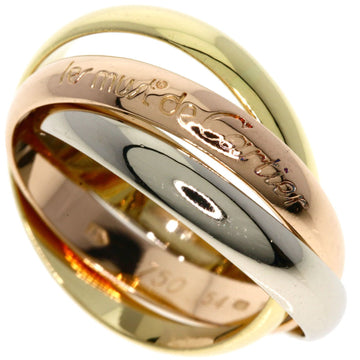 CARTIER Trinity #54 Ring, K18 Yellow Gold/K18PG/K18WG, Women's,