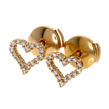 TIFFANY Heart Diamond Extra Earrings, 18K Pink Gold, Women's, &Co.