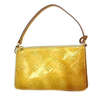 LOUIS VUITTON Pouch Vernis Lexington M91010 Beige Women's