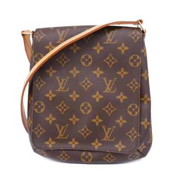 LOUIS VUITTON Shoulder Bag Monogram Musette Salsa Short Strap M51258 Brown Women's