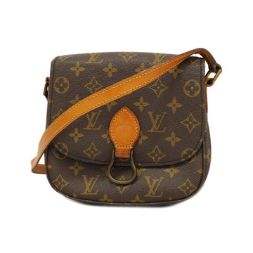 LOUIS VUITTON Shoulder Bag Monogram Saint-Clou MM Brown Ladies