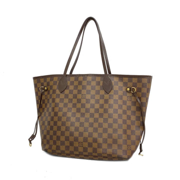 LOUIS VUITTON Tote Bag Damier Neverfull MM N41358 Ebene Women's