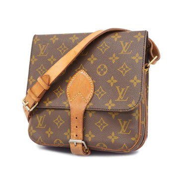 LOUIS VUITTON Shoulder Bag Monogram Cartesier 22 M51253 Brown Women's