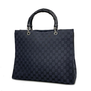 GUCCI tote bag GG nylon 002 1010 black ladies