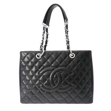 CHANEL GST Grand Tote Black A50995 Ladies Caviar Skin Bag