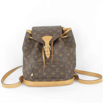 LOUIS VUITTON Montsouris M51135 Backpack/Daypack Monogram Canvas Women's