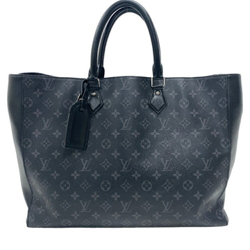 LOUIS VUITTON M44733 Grand Sac Monogram Eclipse Tote Bag Black Men's