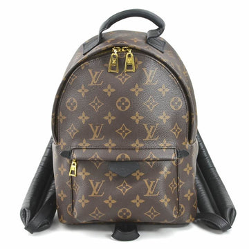 LOUIS VUITTON Backpack Monogram Palm Springs PM Canvas Brown Gold Men's Women's M41560 e58646f